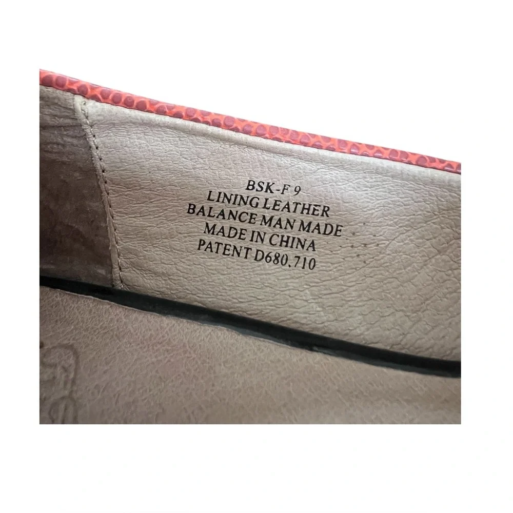 CHARIS & DOXA Basketball Fan Round Toe Flats Slam Dunk Women's Size 9 - Picture 7 of 7